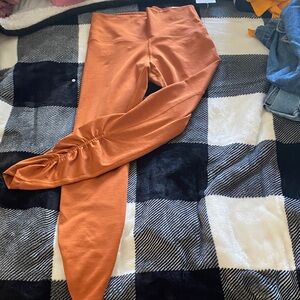 Nike Yoga Dri-FIT Orange Yoga 7/8 Leggings